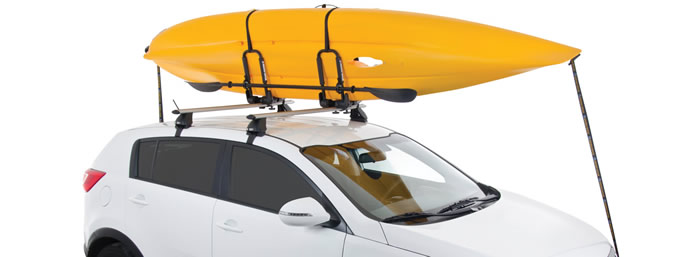 Rhino S512 kayak carrier on vehicle